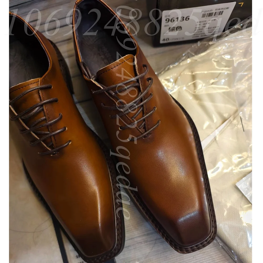 أحذية أكسفورد رجالية فاخرة من  - مراجعة Formal Men Daily Wear Footwear وسعره