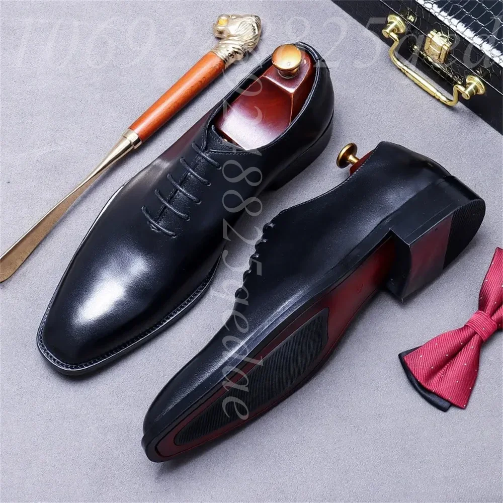 أحذية أكسفورد رجالية فاخرة من  - مراجعة Formal Men Daily Wear Footwear وسعره