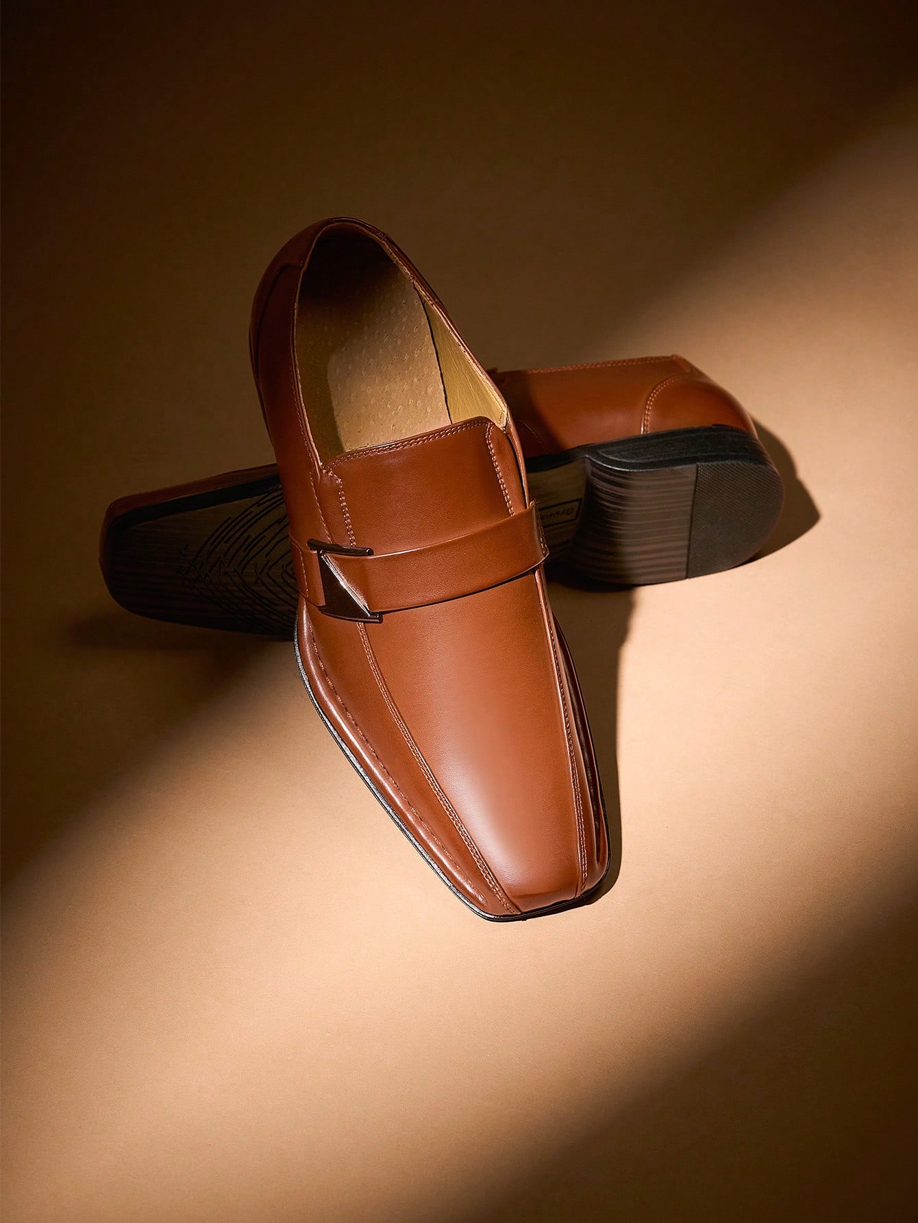 حذاء لوفر رجالي أنيق بتصميم وا - مراجعة Formal Men Daily Wear Footwear وسعره