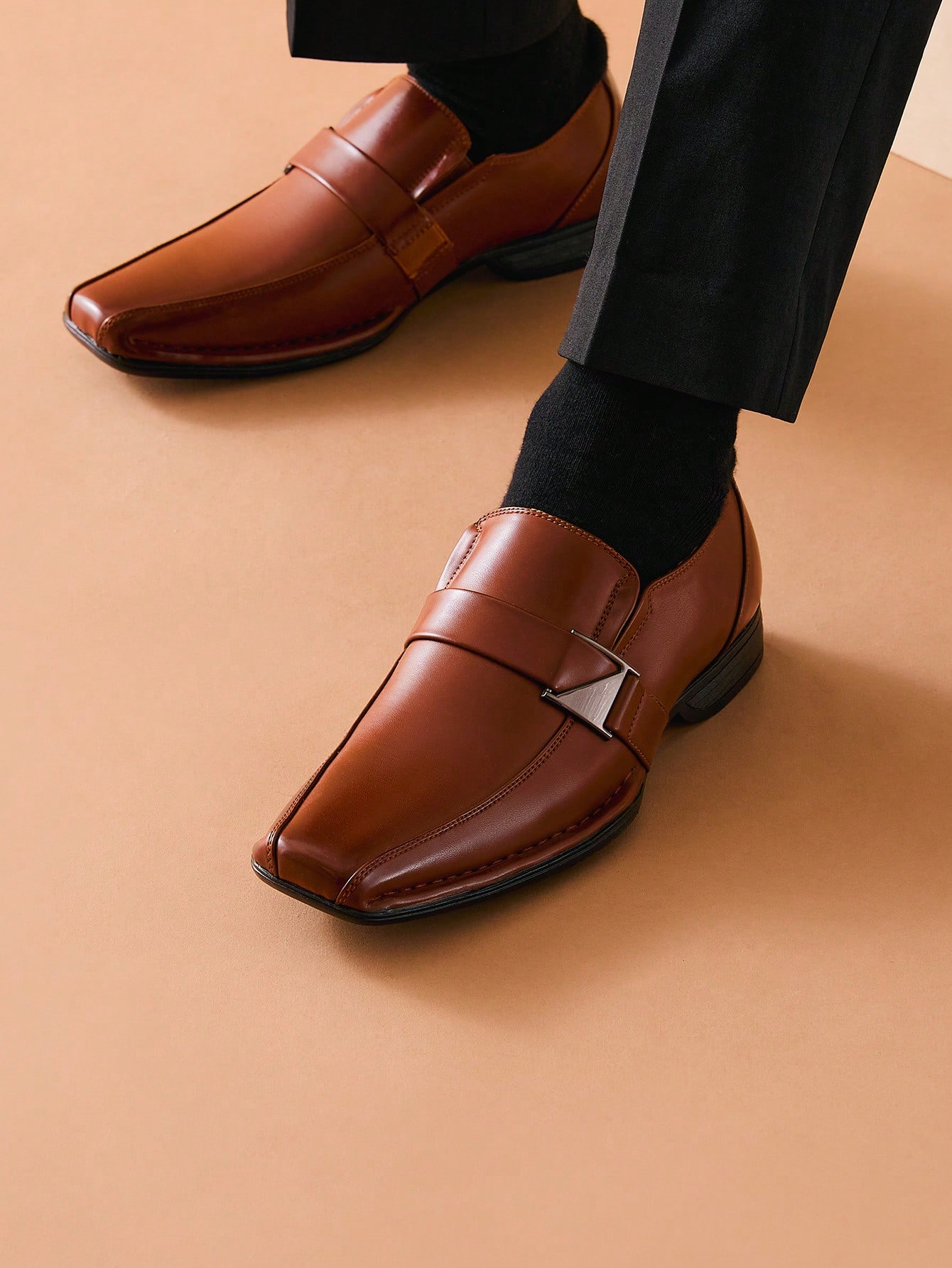 حذاء لوفر رجالي أنيق بتصميم وا - مراجعة Formal Men Daily Wear Footwear وسعره